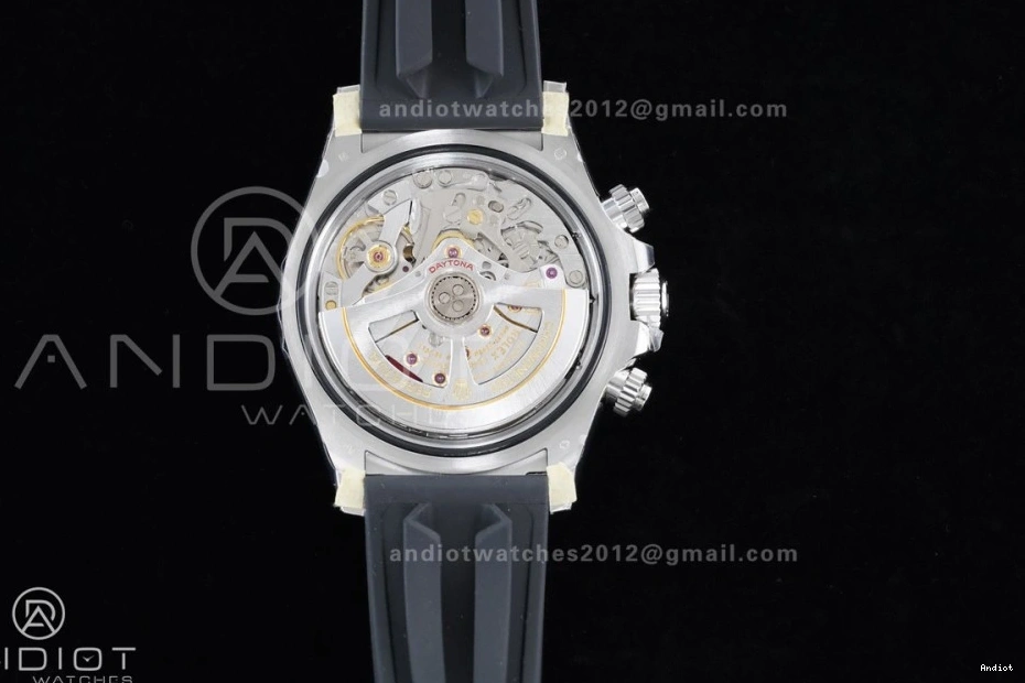 Gray Edition 126519 V2 Daytona on 1:1 VSF VS4131 Oysterflex (Weighted) Best Strap Dial Black 1124